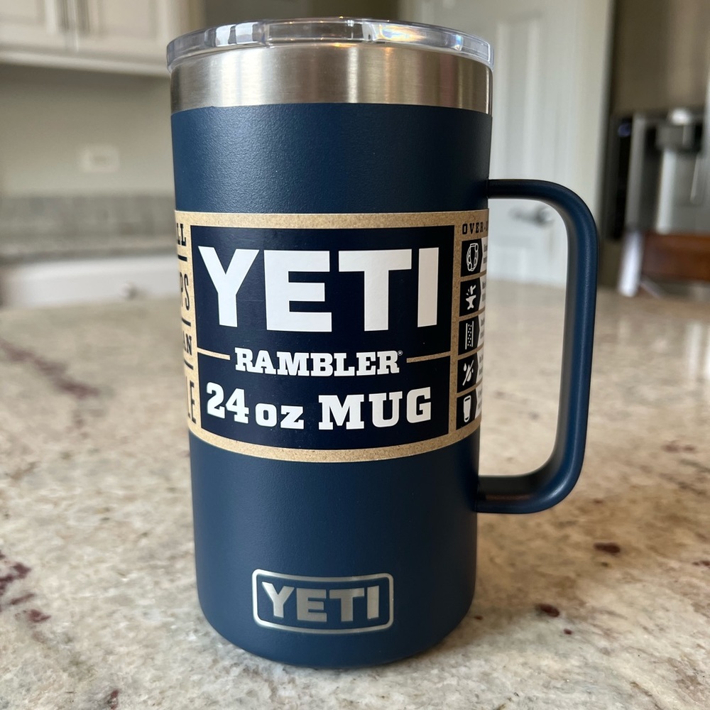 Yeti Ramble 24oz Mug - Navy Blue
